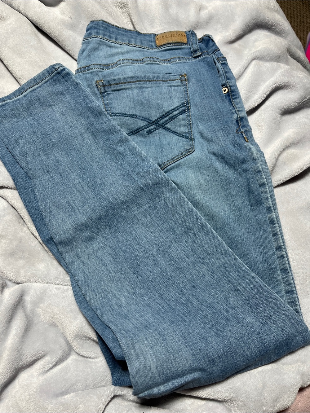 Aeropostale Light Blue Skinny Jeans